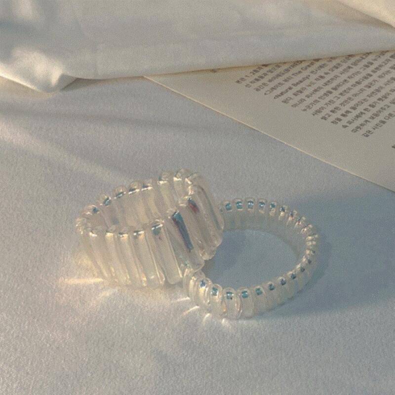 Women s Aurora Hologram Slim Spring Hair Band A25663_Thin Spring