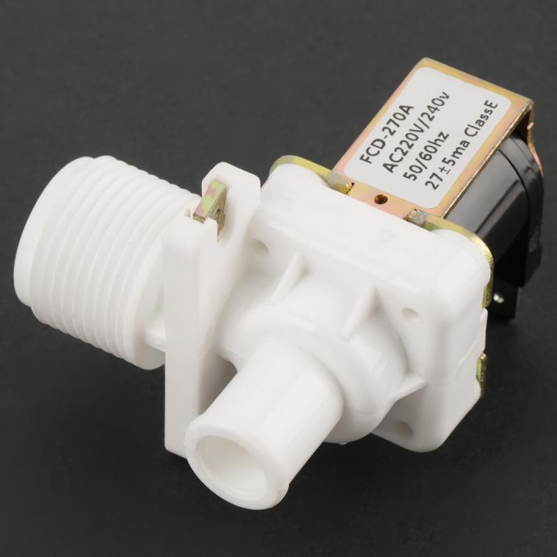 Washing Machine Electric Solenoid Valve BSPP 3//4/” Water Inlet Solenoid Valve AC 220V//240V for Controlling the Washing Machine Water Flow