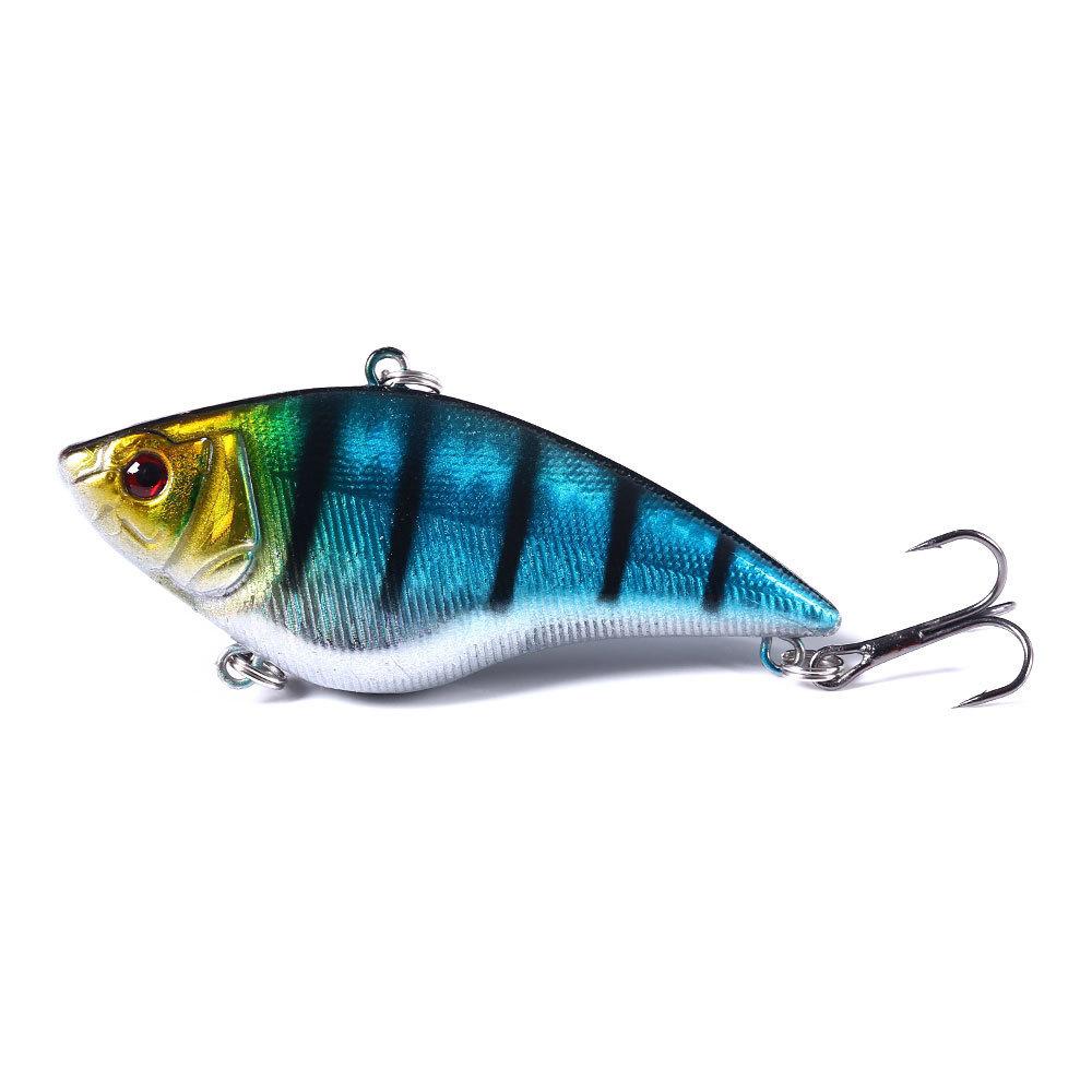 

Tossing Square Lure7CM16G6Number HookVIBLure Bait Plastic Hard Bait Full Swim Layer Fake Bait Special Fishing Gear for Mandarin 7CM-16G-6
