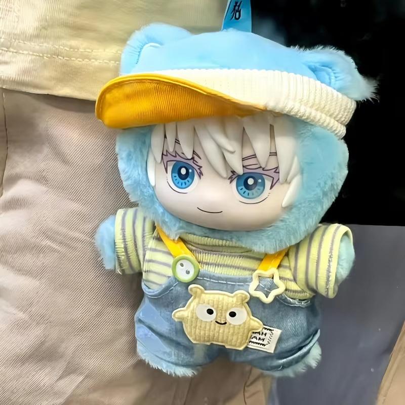 Peluche Originale Kawaii Jujutsu Kaisen 2 Serie Orecchie da Gatto Blind Box Bambole Anime Decorazione Stanza Misteriosa Festival Collezionabili Regali