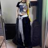 Solid Color Long Scarf Fringe Tassel Flowing Cape Belt Waist Sash for Women Layered Outfits Office