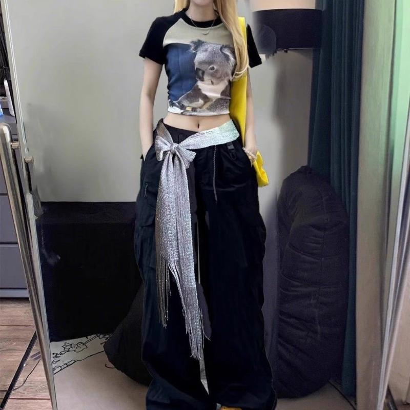 Solid Color Long Scarf Fringe Tassel Flowing Cape Belt Waist Sash for Women Layered Outfits Office