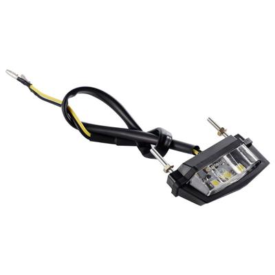 12V Tablica rejestracyjna motocykla Oświetlenie LED Wodoodporna lampa motocyklowa