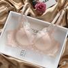 Lace natal year red female show big anti-sagging collection breast no steel ring sexy bra cover