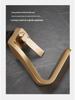 Rubinetto Ottone a Cascata Dorata – Lavabo Lusso a Foro Singolo