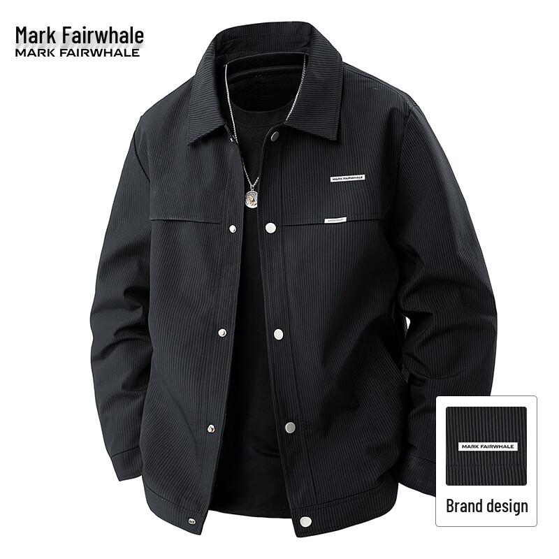 Mark Fairwhale Men's Lapel Casual Jacket