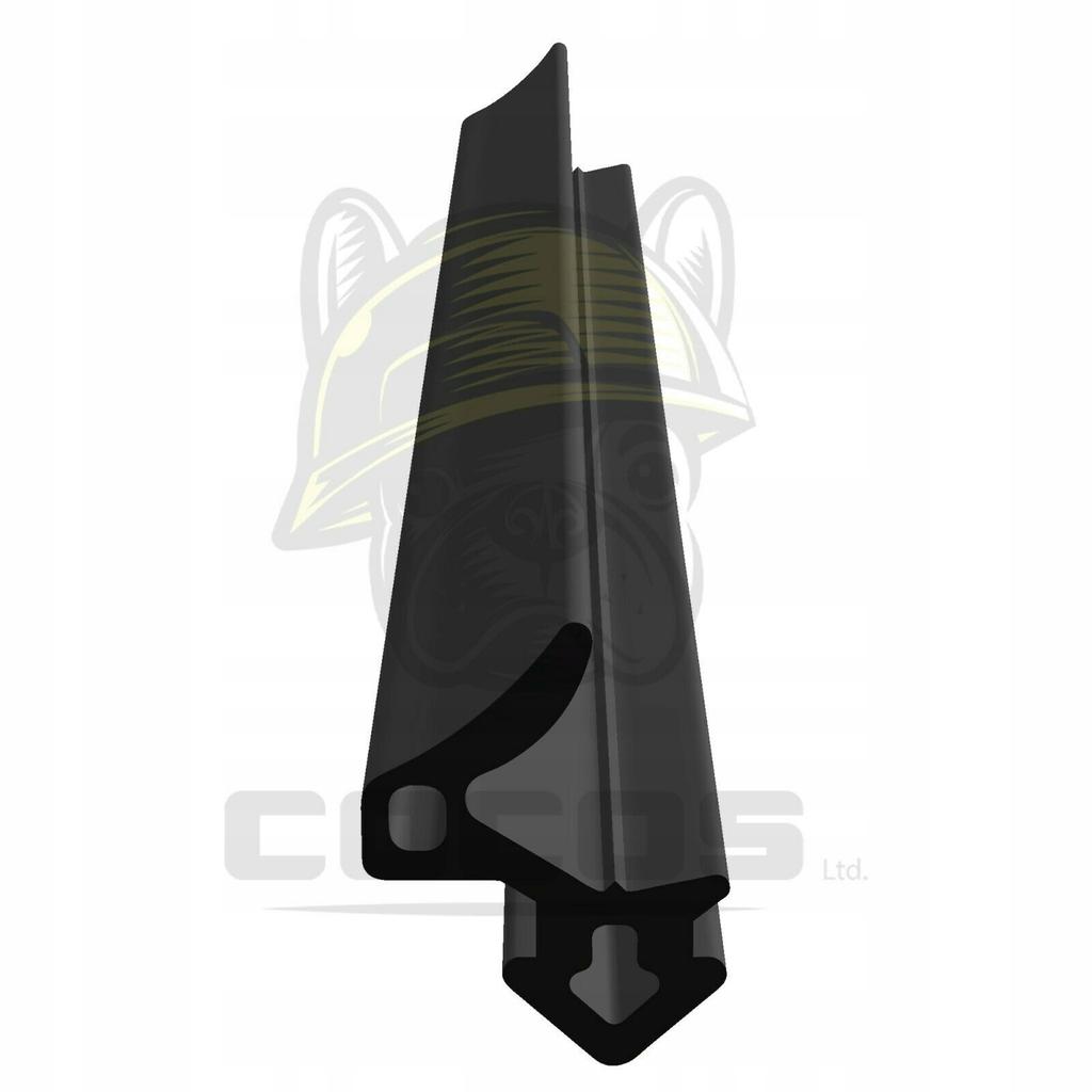 Seal for PVC windows S-1188 GEALAN BLACK 1m