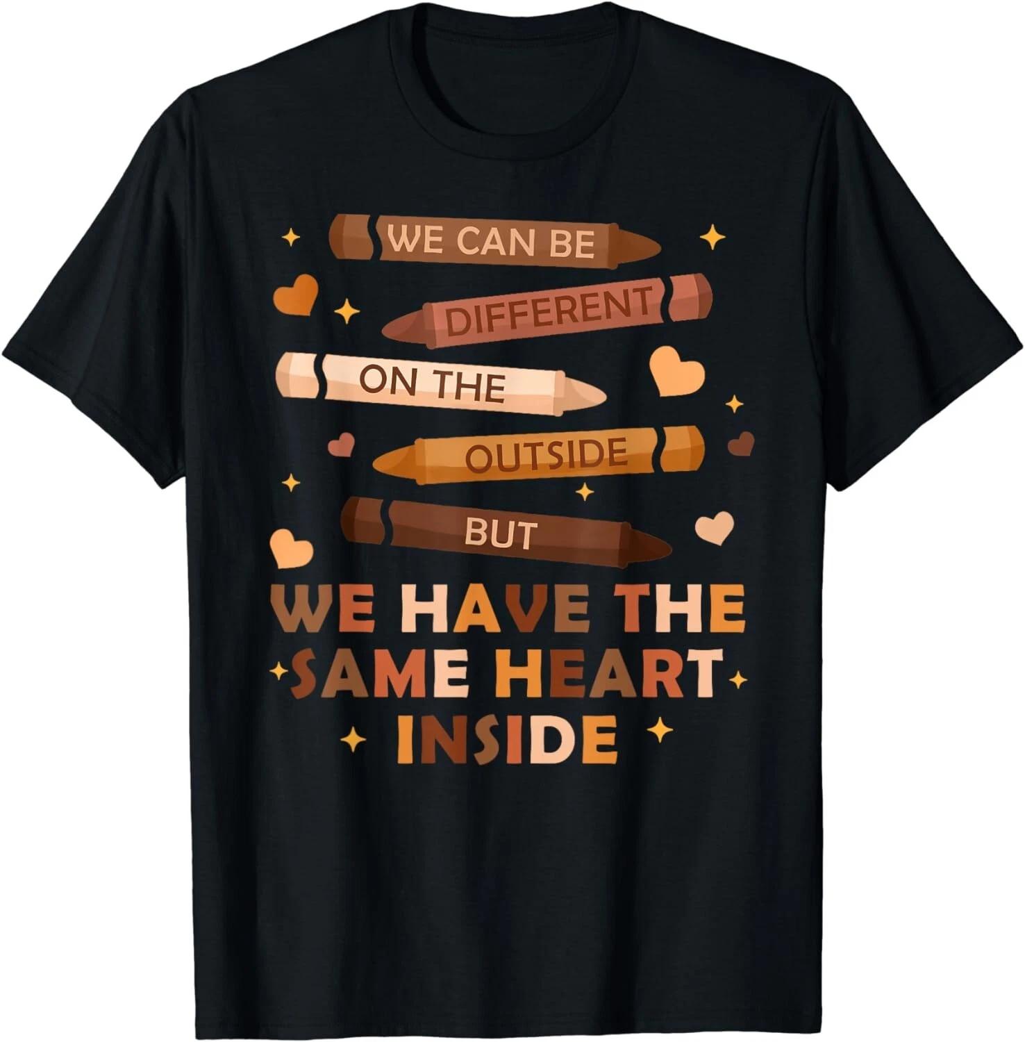 

Same Heart Black History Month African American Teacher Gift Unisex T-Shirt L