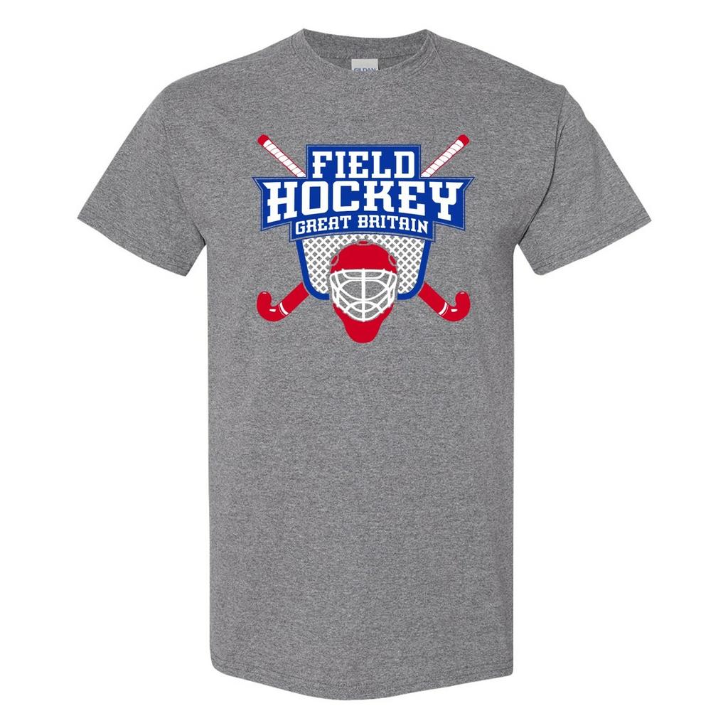 Great Britain Field Hockey - Summer Competition T Shirt - Graphite Heather