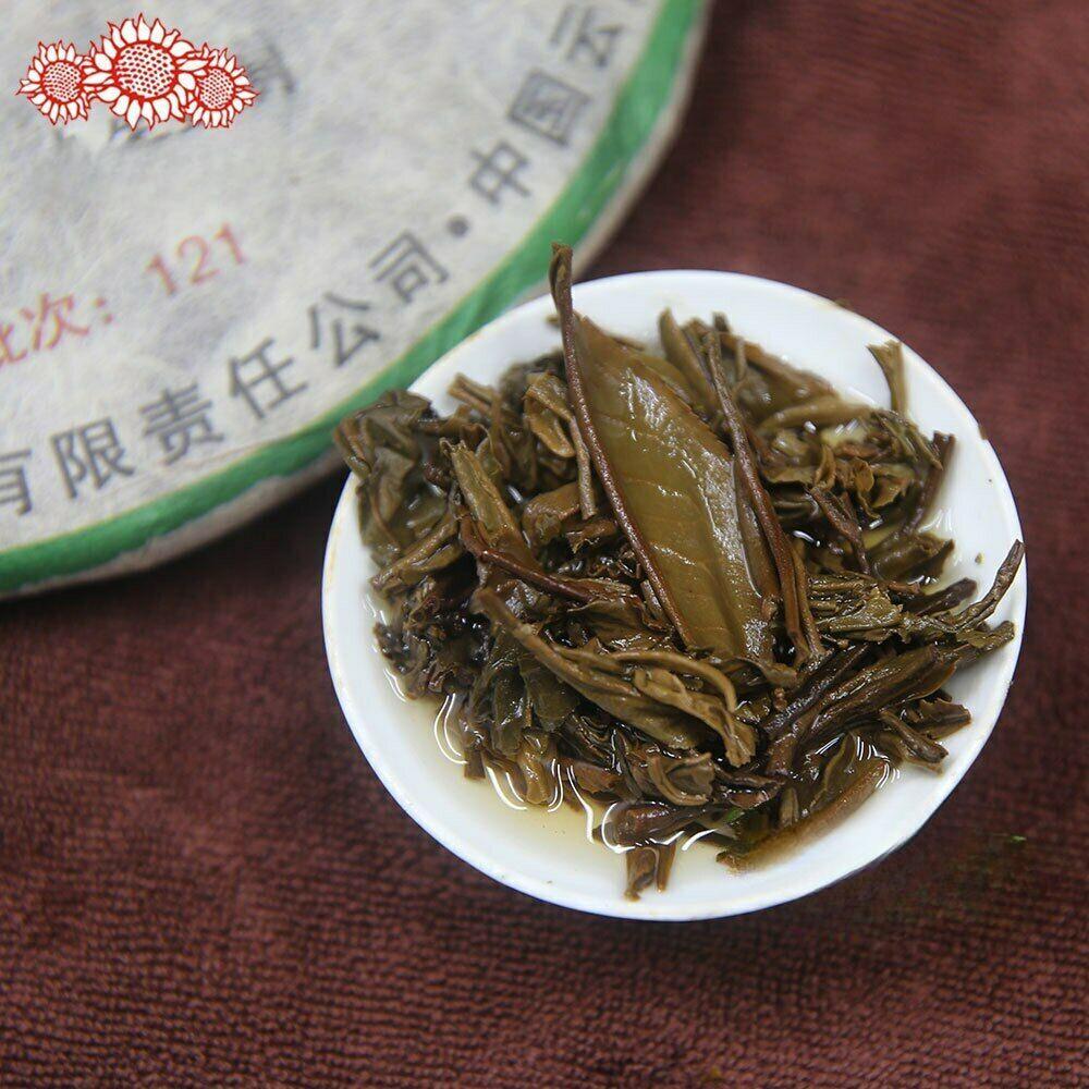 Haiwan Tea Premium Raw Pu Erh Tea Cake "Yin Hao Gong Bing" Batch 121 Pu Er 500g