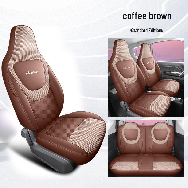 Wuling Mini Cartoon Car Seat Cover, 24W Full Coverage, All-Season Universal Cushion