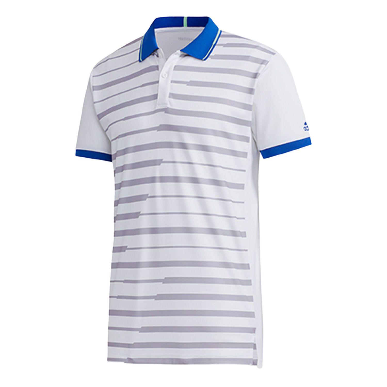 

Adidas Aeroready Breathable Comfortable Versatile Polo Shirt Men Tops White FS3782 M