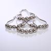 12pcs/set Shower Curtain Rings, Rust-Resistant Metal Shower Hooks Ring, for Bathroom Shower Rod Shower Curtain Hangers, Nickel