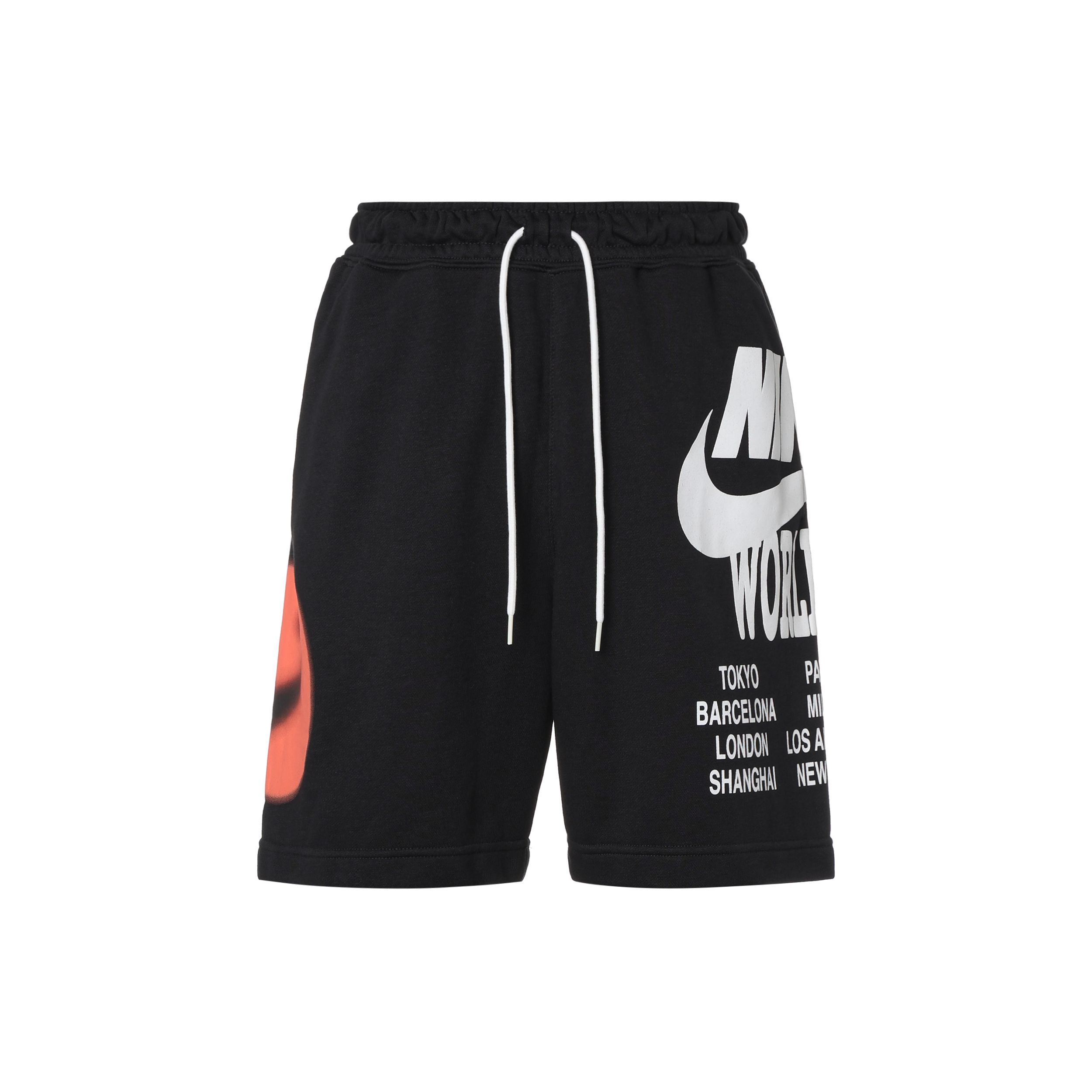 Nike Sportswear French Terry Logo Shorts Black DA0646-010 L