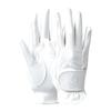 EQULIBERTA Synthetic Leather Size S High-Performance Tight-Fit Gloves, White, Women's
