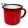 Home Kitchen Accessories Retro Enamel Coffee Mug, 360ml Vintage Colorful Tea Cup, Gift for Lovers Nostalgic Style Drinkware Office And Use Camping