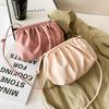 Women Party Crossbody Bag Bag PU Leather Single Shoulder Cloud Bag Dumpling Bag Messenger Bag Soft Simple Fashion