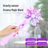 Girls' Christmas Snowflake Glow Wand - Flashing Magic Stick Toy