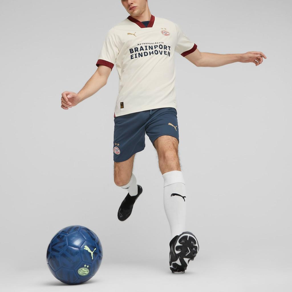 Puma Away Print Short Sleeve Soccer Jersey Men Tops White 770586-02