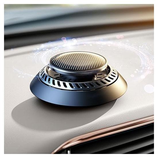 Солнечный автомобильный освежитель воздуха, НЛО солнечный автоматический вращающийся диффузор