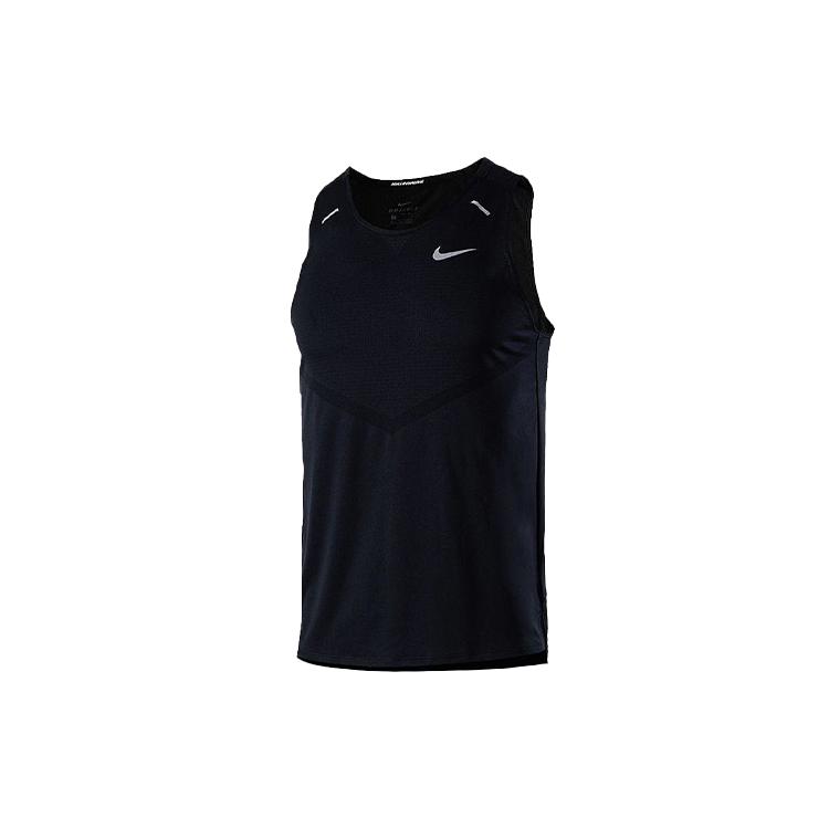 Мужская майка для бега Nike Черная CZ9180-010 S