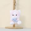 Soft Plush Cat Charm With Short Plush Fabric For Kids Bag Accessory And Collectible