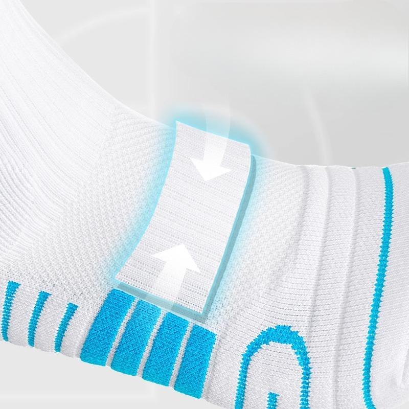 Men's Mid-calf Basketball Socks for Spring and Summer Running, Anti-odor Training, Professional Outdoor Sports Socks
