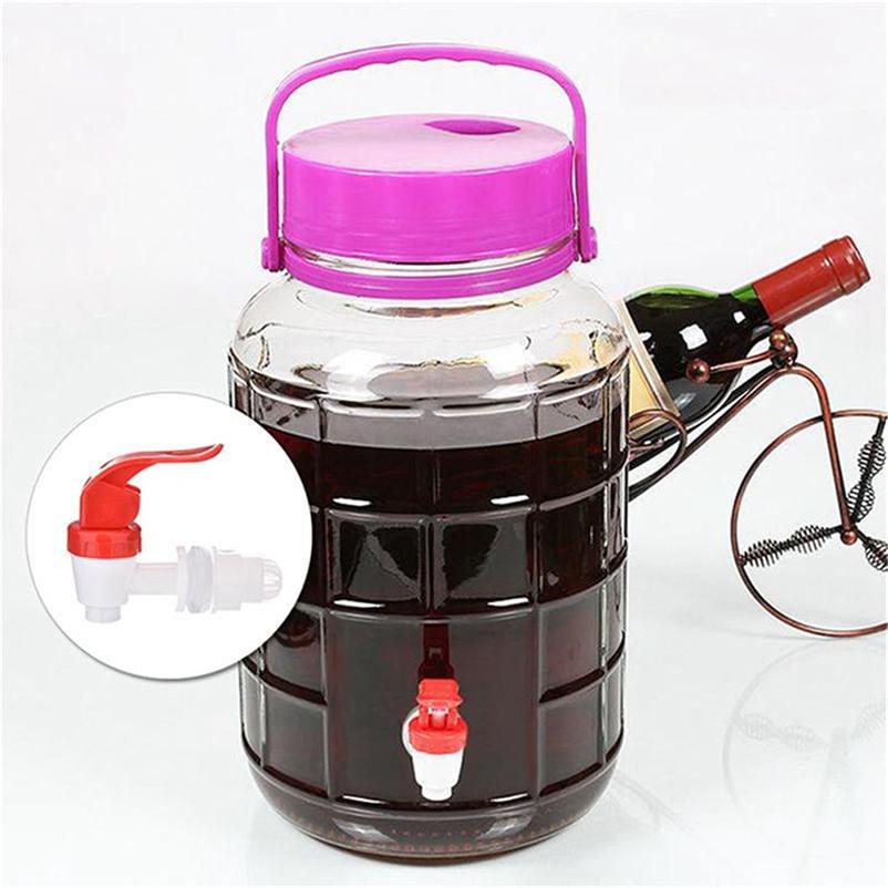 1PC Home Supplies DIY Glass Wine Bottle Faucet Bottling Bucket Tap