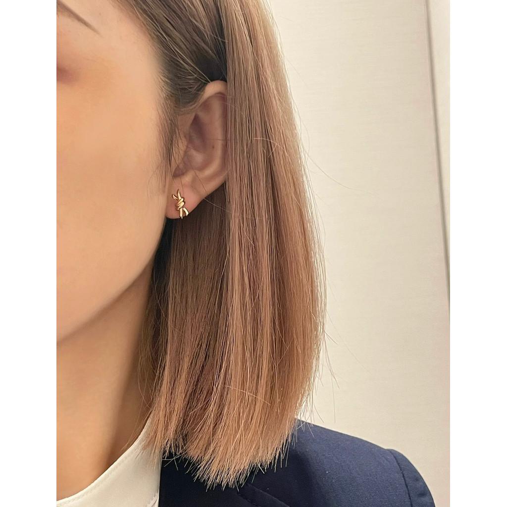 Knot Earrings, Three Color Anti Allergic Material, Birthday Gift, Gifts for Men and Women, Daily Outfit Sweet and Romantic Non-allergenic Material