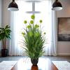 1PC/2PC Decorative Grasses Balcony Plastic Realistic Faux Floral for Home Indoor Multiple Options Available