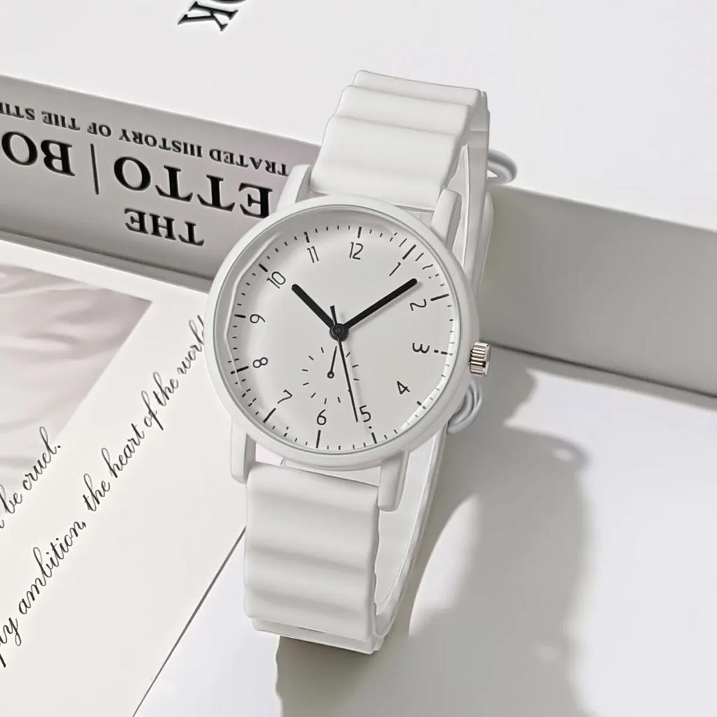Fashion Jelly Color Women Watch Creative Wave Shaped Silicone Strap Quartz Wristwatch Girls Clock Gift Relogio Feminino Reloj