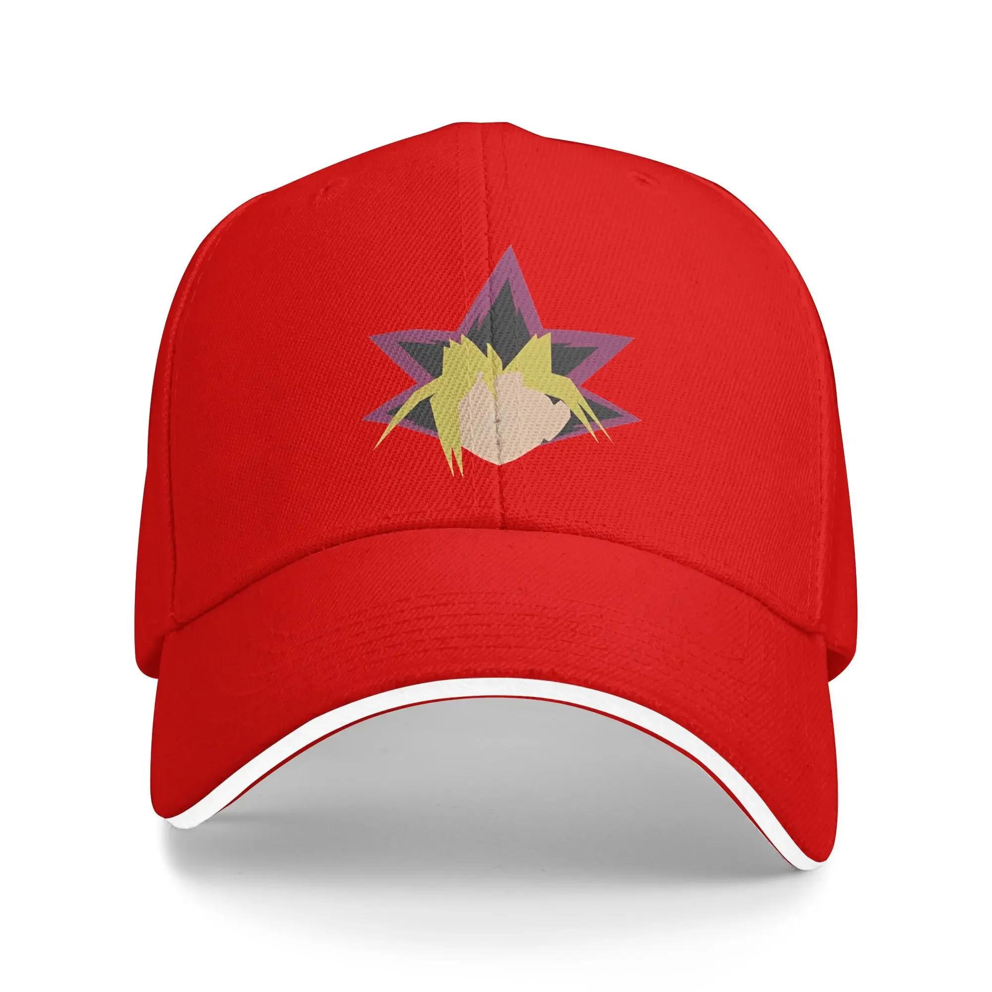 

Yu Gi Oh Sun Baseball Cap Duel Monsters Spring yk Cool Trucker Hat For Couple Women Kpop Rock Baseball Caps One Size