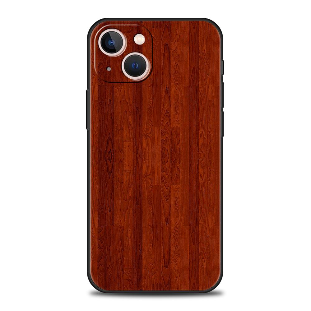 Carved Wood Phone Case Cover for iPhone 16 15 14 13 12 Pro Max XR XS X 11 7 8 Plus Shockproof Silicone Soft Shell Capas Coque