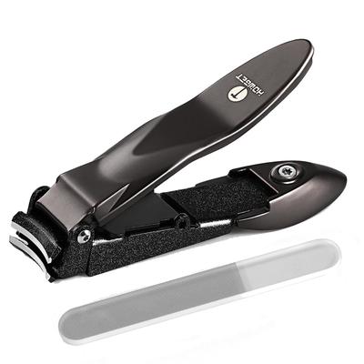 Nail Clippers with an Exceptionally Sharp Cutting a Luxury Nail Clipper In Features a Clipping Mechanism To Collect Nail Clippings and Prevent