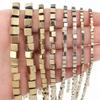 60-160pcs/Lot 2 4 6 8 10mm Square Hematite Beads for Jewelry Making Natural Stone Beads Loose Beads DIY Bracelet Neckalce