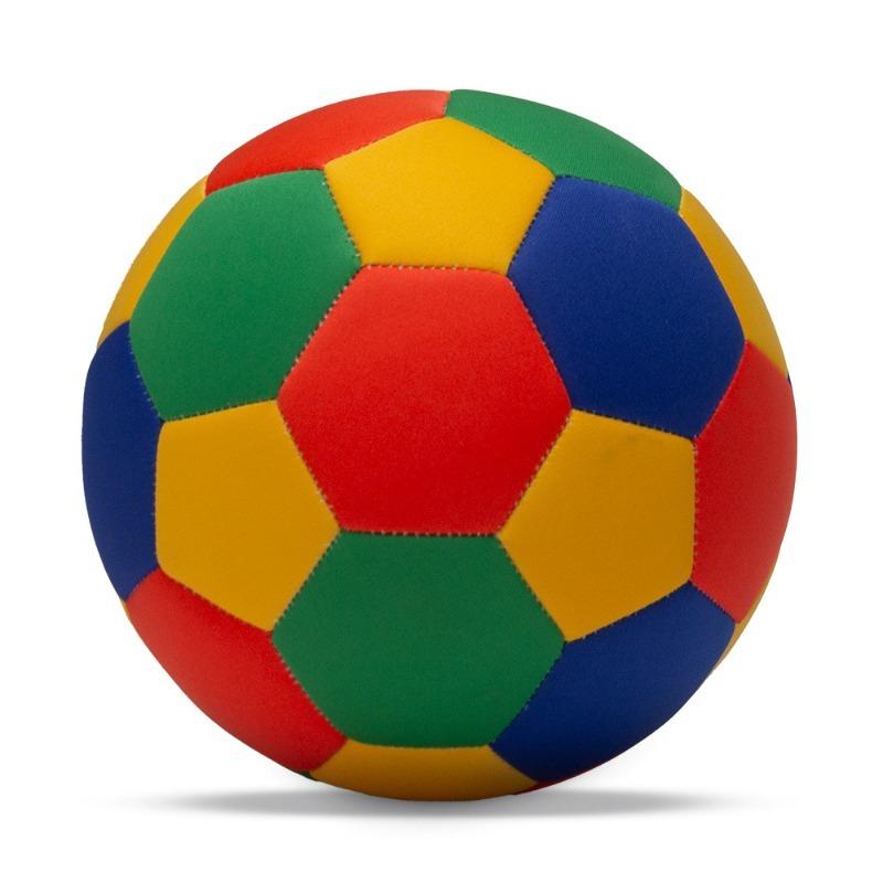 No. 4 Low-noise Football, 8-inch Soft and Safe T-cloth Diving Cotton Beach Football, Lightweight and Durable, Full of Fun