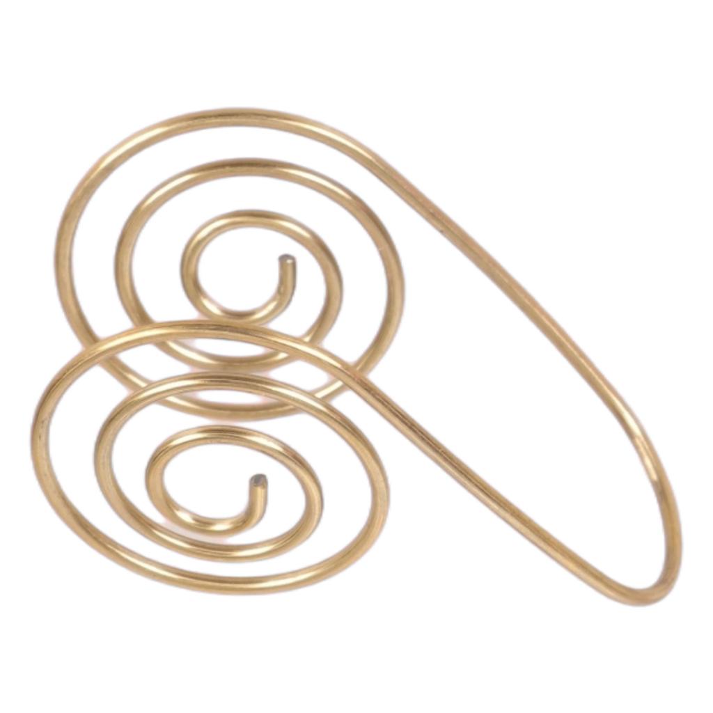 Flexibler Kupfer-Spiral-Handring Natürlicher Energieverstärker Verstellbare Größen Metalltextur für tägliche Energieerdung