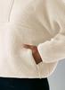 Women's Velvet Fluffy Hoodie: European American Autumn/Winter Style, Solid Color, Fashionable, Versatile Casual Top