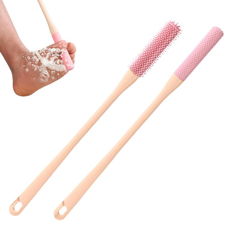 Silikon Zehenbürste Nagelbürste zur Reinigung von Fingernägeln Fußschrubber unter der Dusche Silikonborsten Fußbürste Tiefenreinigungswerkzeug