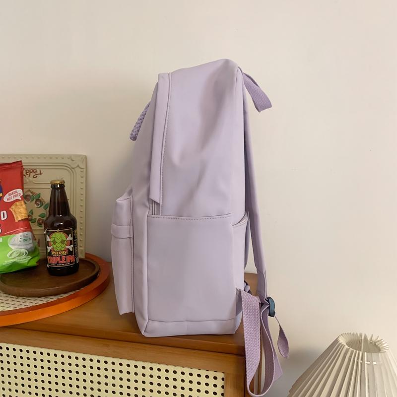 Girl Schoolbag Ženský cestovní batoh jednobarevný
