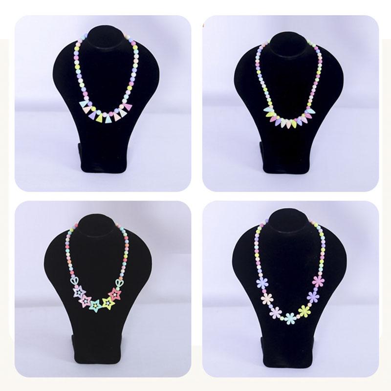 Non-Toxic Children'S Handmade Beaded Diy Handmade Bracelet Necklace Ornaments Accessories Colorful Beads Educational Toys For Children Gifts