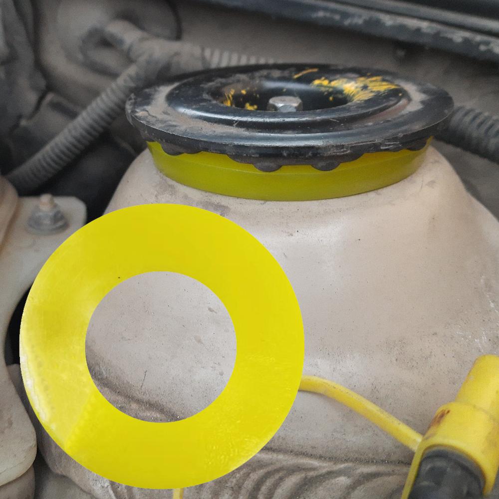 1 STK Frontfjær toppmontert tårnfjæring støtdempende pute for Citroen C3 FC FN 2002 2003 2004 2005 2006 2007 2008 2009 2010