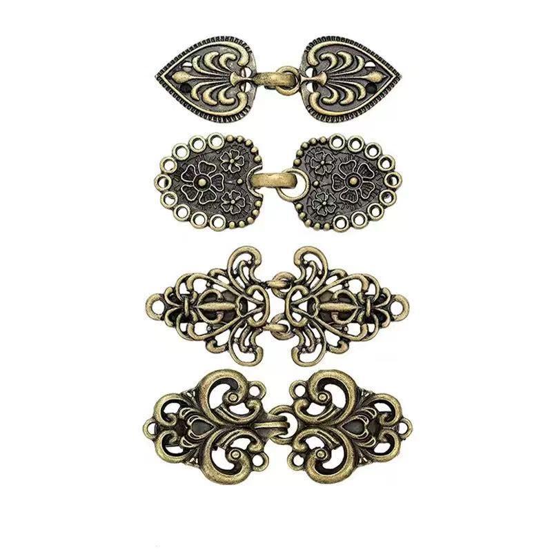 Retro Alloy Sweater Clip & Brooch for Cardigans, Scarves, and Collars