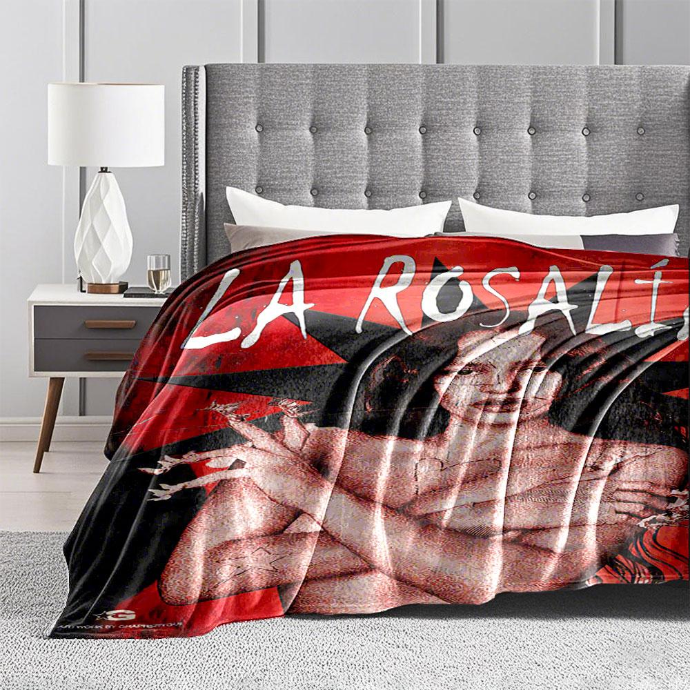 "Red Artistic Portrait Blanket" for All Seasons Blanket Lunch Break Throw Gift