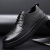 Fashion Brown Mens Dress Shoes Designer Italian Leather Shoes Men Luxury Casual Business Oxford Brogues Shoes for Men Moccasin