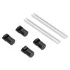 4pcs 20mm Bench Dogs Aluminum Alloy DIY Humanized Design Workbench Positioning Fixing Tool