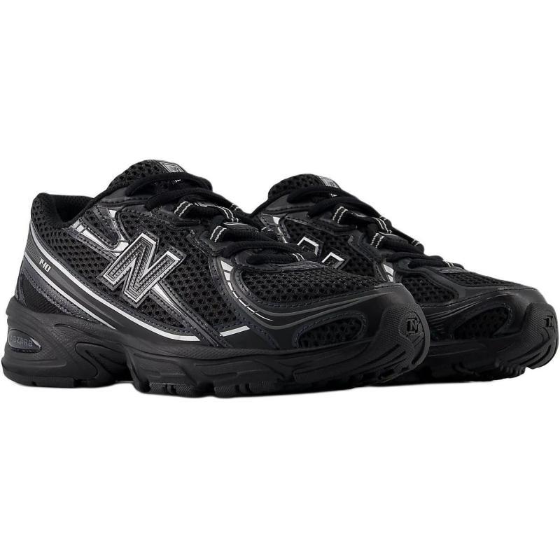 New Balance NB 740 Abrasion Resistant Low Top Kids' Running Shoes Black Teenagers Sneakers GR740BM