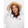 Down Jacket Tommy Jeans Alaska DW0DW19687 White Regular Fit