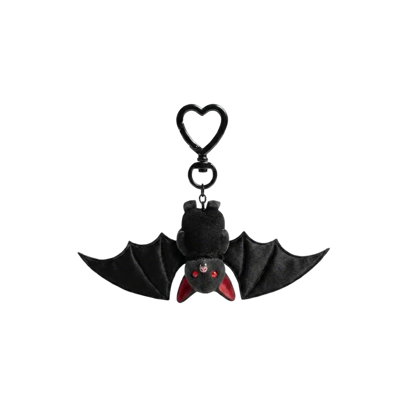 Cute Black -Baby Keychain, Black -Baby Keychain Plush Bag Charm, Goth Keychain, For Friends, -Lovers One Size чёрный