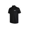 PUMA Polo Shirts Men's Black Polo Collar Moderate Straight Fit 671927-01